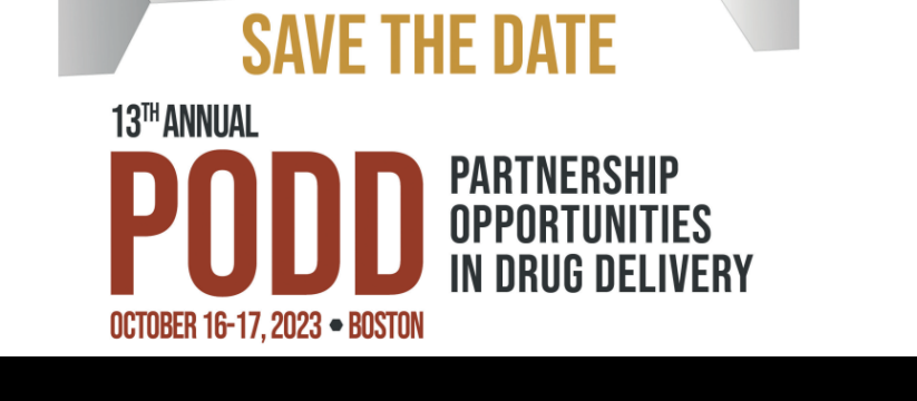 PODD: Partnership Opportunities in Drug Delivery 2023